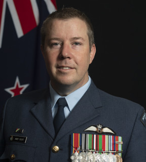Air Commodore Andy Scott Air Component Commander