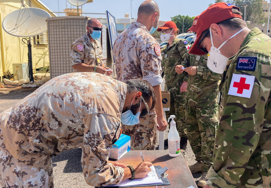 NZDF sends medical team to Sinai to help with COVID response