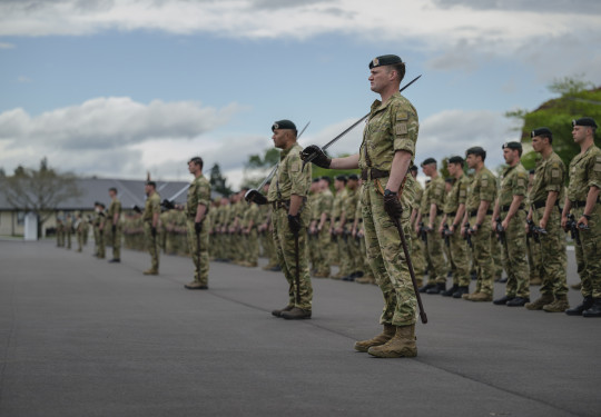 Parade practice