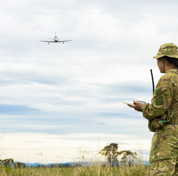 New Zealand Army’s Joint Terminal Attack Controller (JTAC) personnel, undertaking JTAC training. 