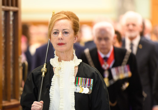 After making history in 2020 as our nation’s first female Usher of the Black Rod, New Zealand Defence Force (NZDF) Deputy Director Visits and Ceremonial Sandra McKie has now been permanently appointed to the role.