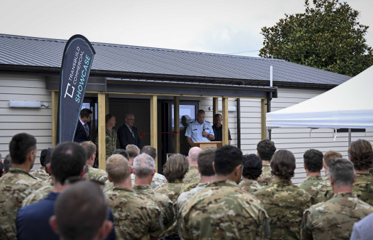 Frontline soldiers for Ngāti Tūmatauenga, the New Zealand Army have received a significant upgrade at Papakura Military Camp, with the recent opening of the first of its ‘living concept’ soldiers flats.