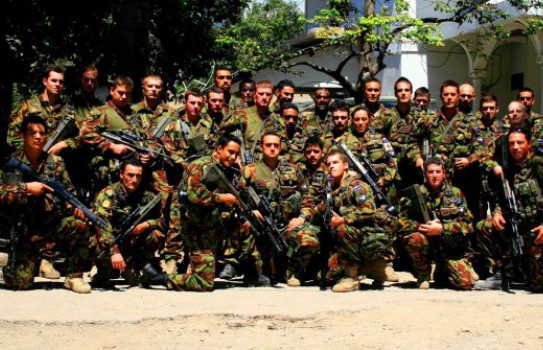 LTCOL Jerry Mateparae and Delta Company, 10 Platoon, Task Group Gyro 5, Timor Leste 2008