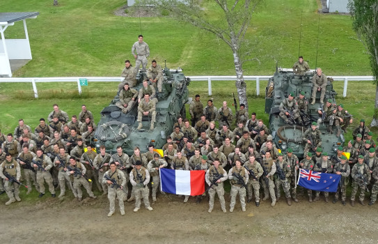 Alpha Company Combat Team - 2/1 RNZIR, Exercise Southern Katipo 2017