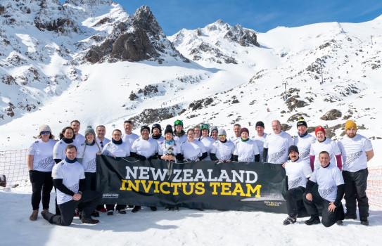 The New Zealand Invictus Team