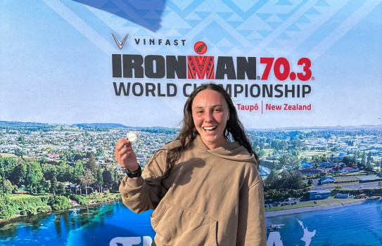 Private Paulsen is gearing up for the Ironman 70.3 World Championship in Taupō later this year