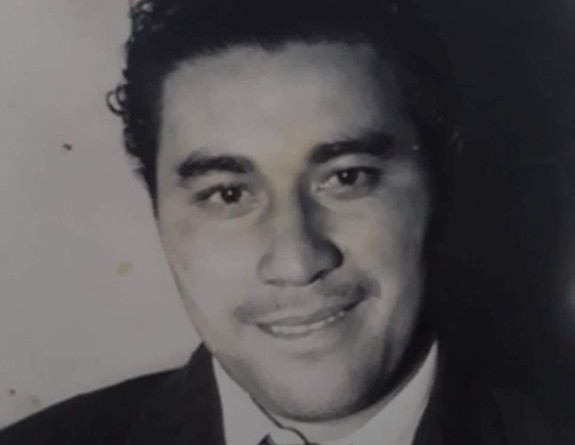A post-war photograph of  William Cuthers (Kiri) who at the age of 16 years old was employed as a coastwatching organisation radio operator in the Cook Islands. Reproduced with the permission of the Cuthers family.