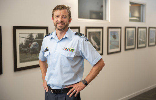 Wing Commander Richard Deihl